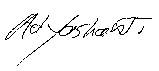 Adyashanti's signature