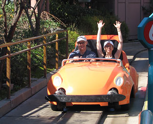 Adya and Muki - Disneyland
